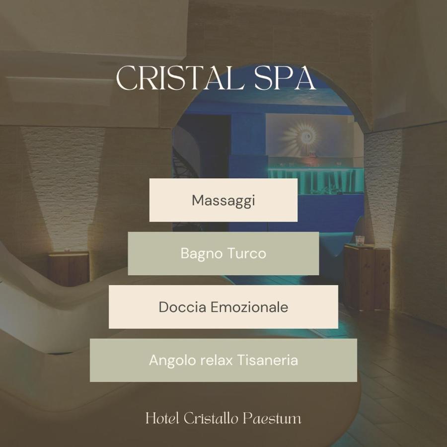 Hotel Cristallo Paestum Capaccio Esterno foto