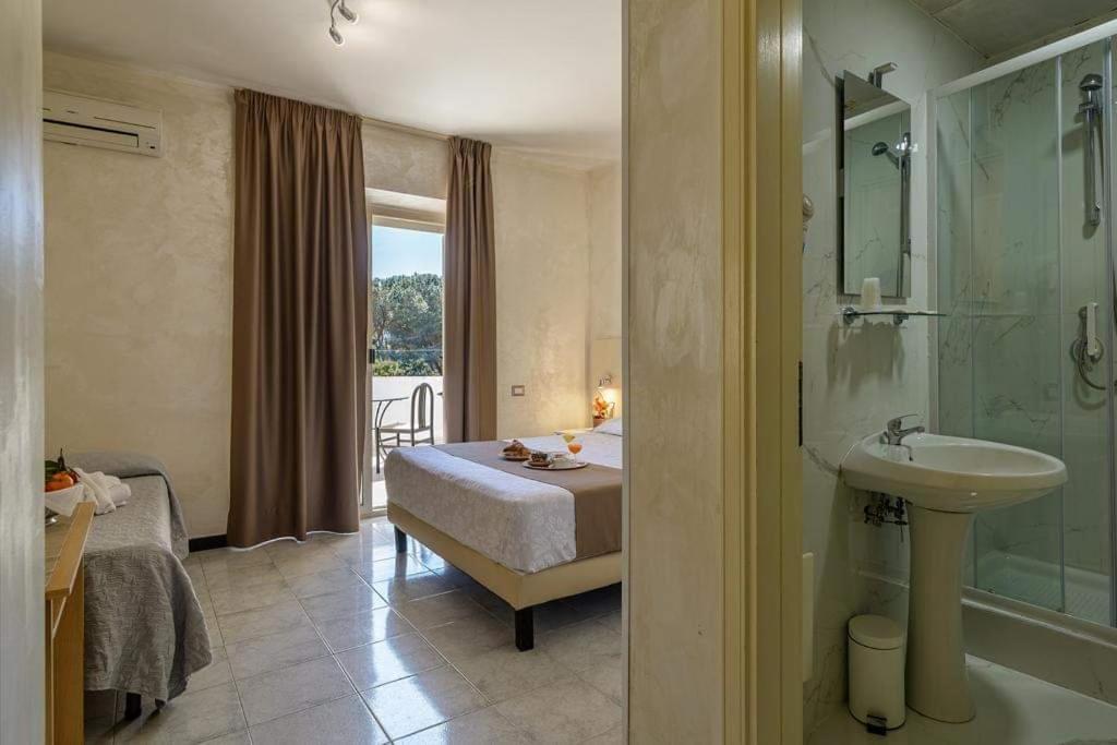 Hotel Cristallo Paestum Capaccio Esterno foto